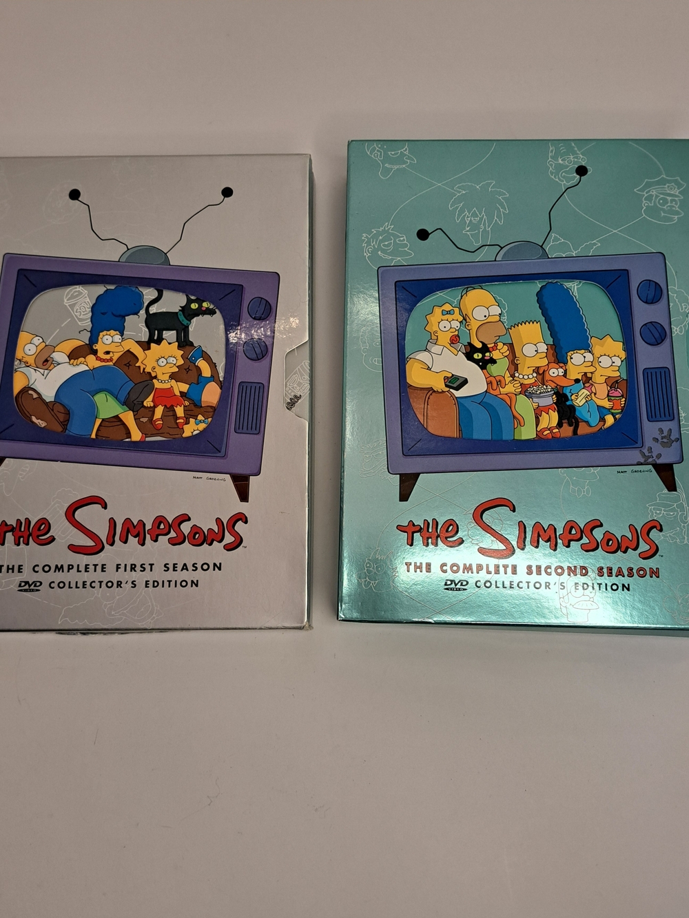 The Simpsons Complete 1st (2001) & 2nd (2002) Season DVD Collector's Edition